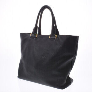 Prada Calfskin Tote Black Bag